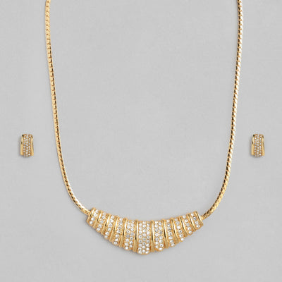 Contemporary AD Diamonds Necklace Set