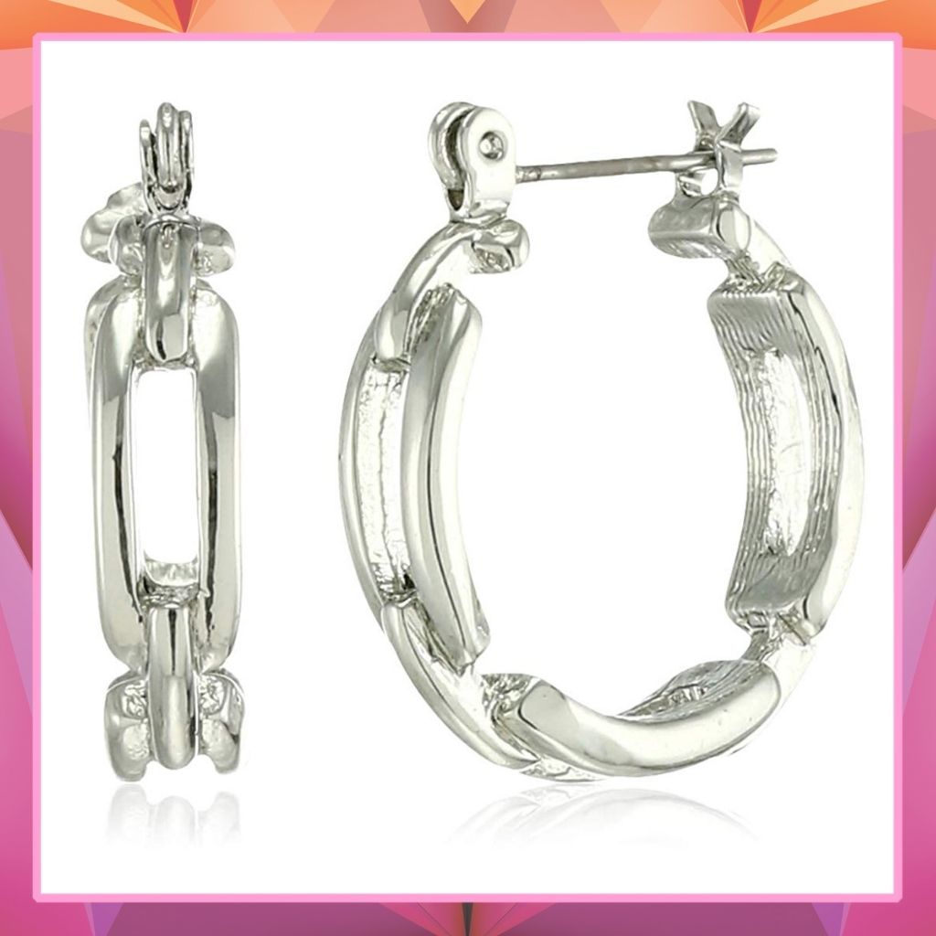 Estele Gold Plated American diamond Flower Drop Earrings for women