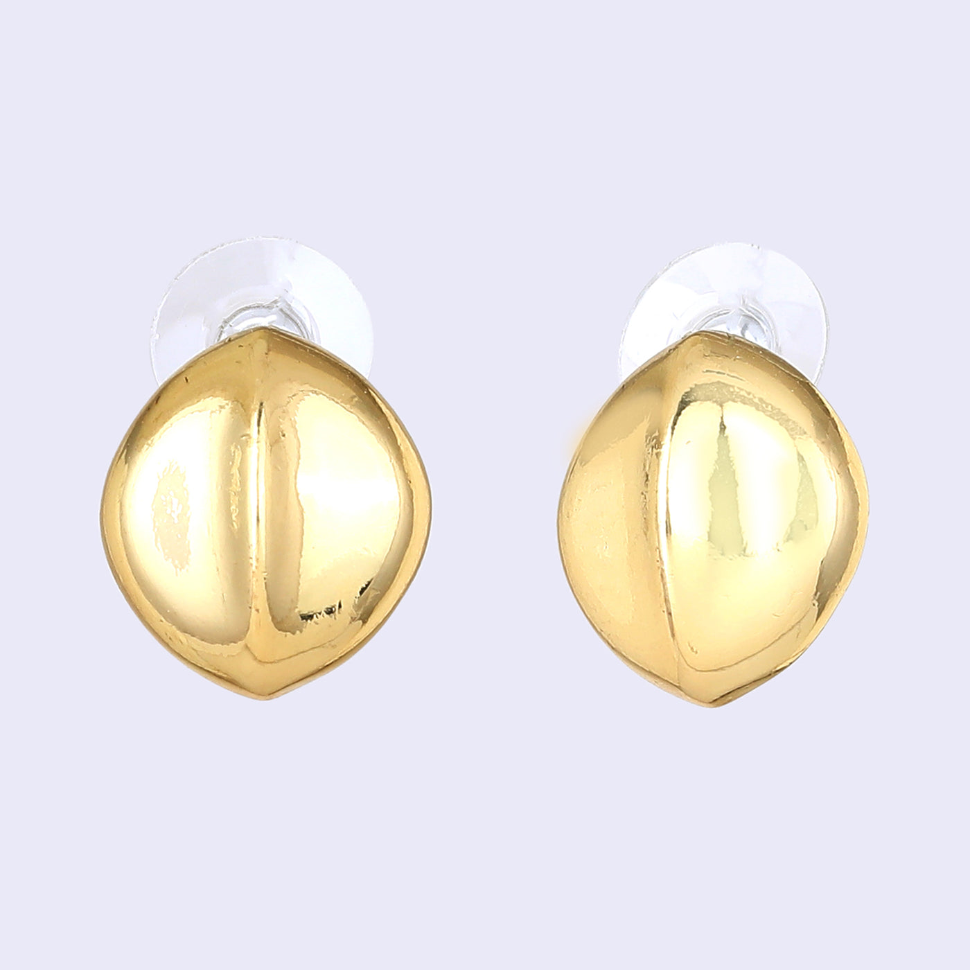 Estele Gold Plated Stylish Demifine Stud Earrings for Women