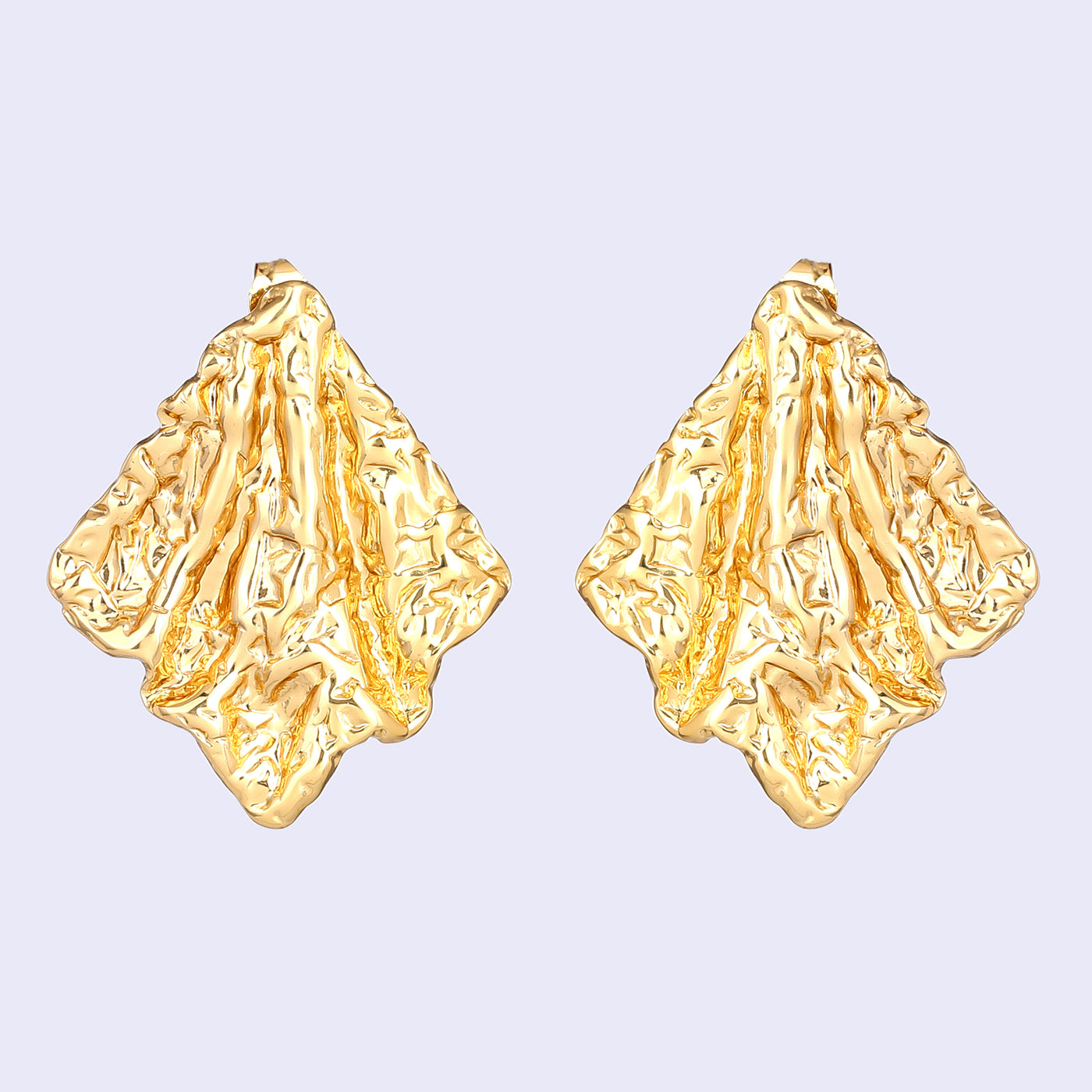 Estele Gold Plated Modern Fashionable & Fancy Demifine Stud Earrings for Girls and women