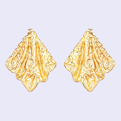 Estele Gold Plated Modern Fashionable & Fancy Demifine Stud Earrings for Girls and women