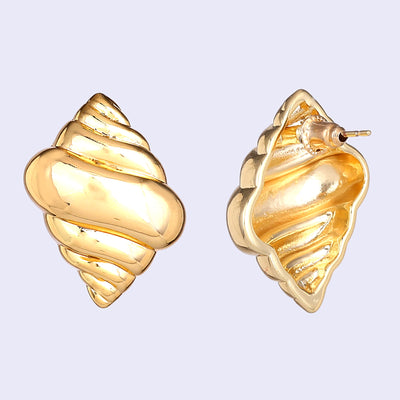 Estele Gold Plated Stylish Demifine Stud Earrings for Girls and Women