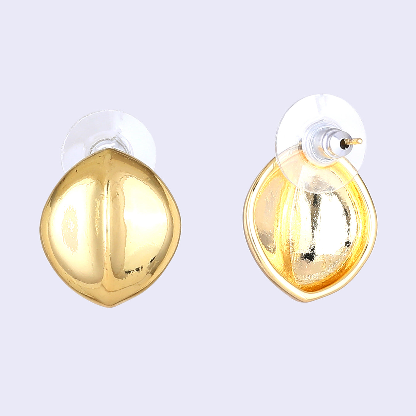 Estele Gold Plated Stylish Demifine Stud Earrings for Women