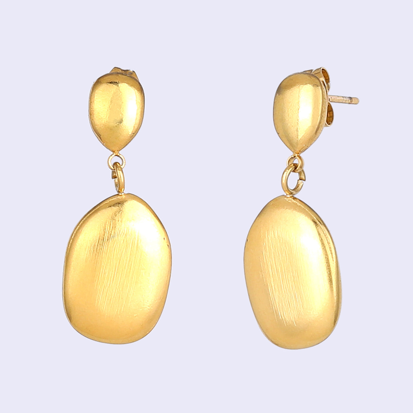 Estele Gold Plated Stylish & Graceful Demifine Drop Earrings for Girls and Women