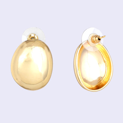 Estele Gold Plated Stylish & Elegant Demifine Stud Earrings for Girls and Women