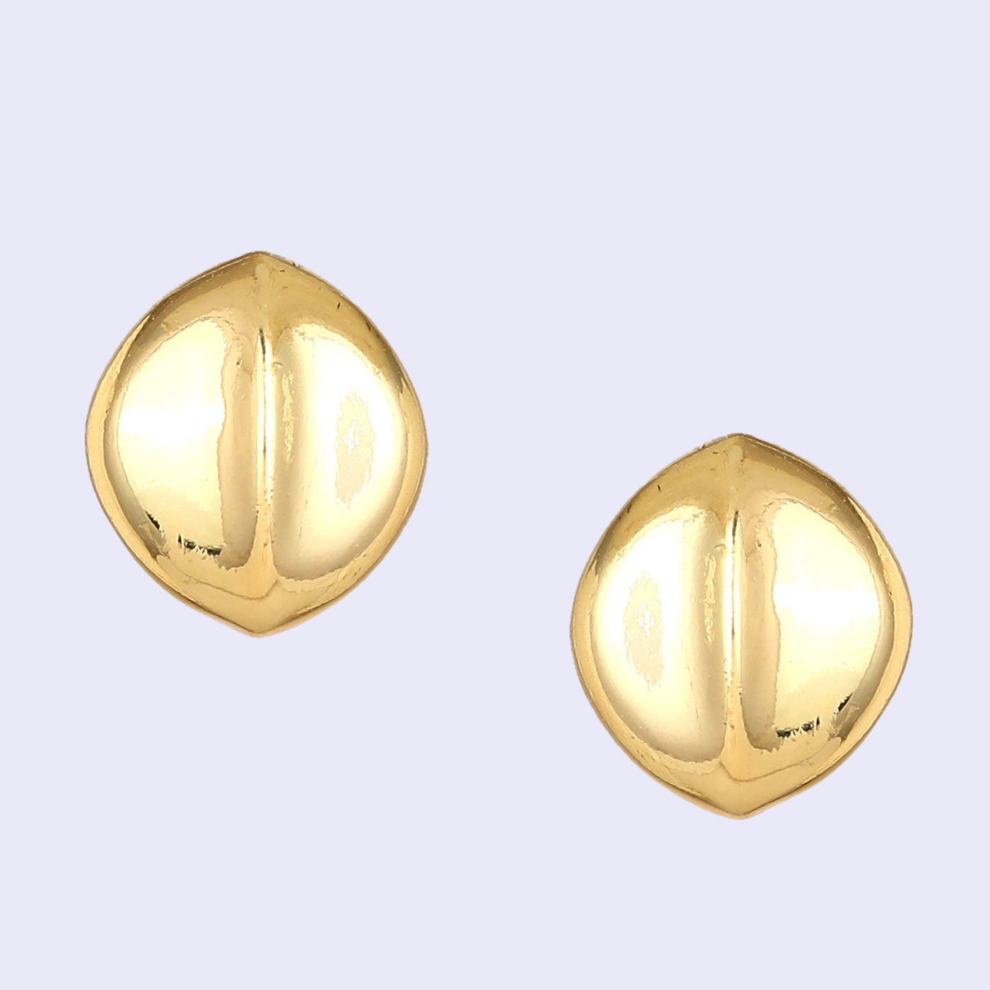 Estele Gold Plated Stylish Demifine Stud Earrings for Women