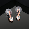 Heart Crystal Earrings