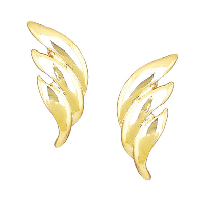 Gold tone Fancy Stud Earrings