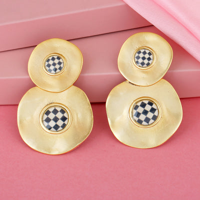 ESTELE Chess Earrings fashionable trending earrings for women