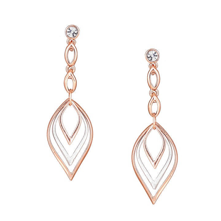 Two tone Dangle & Drop Earrings