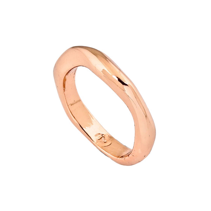 Estele Rose Gold Plated Gorgeous Finger Ring for Women
