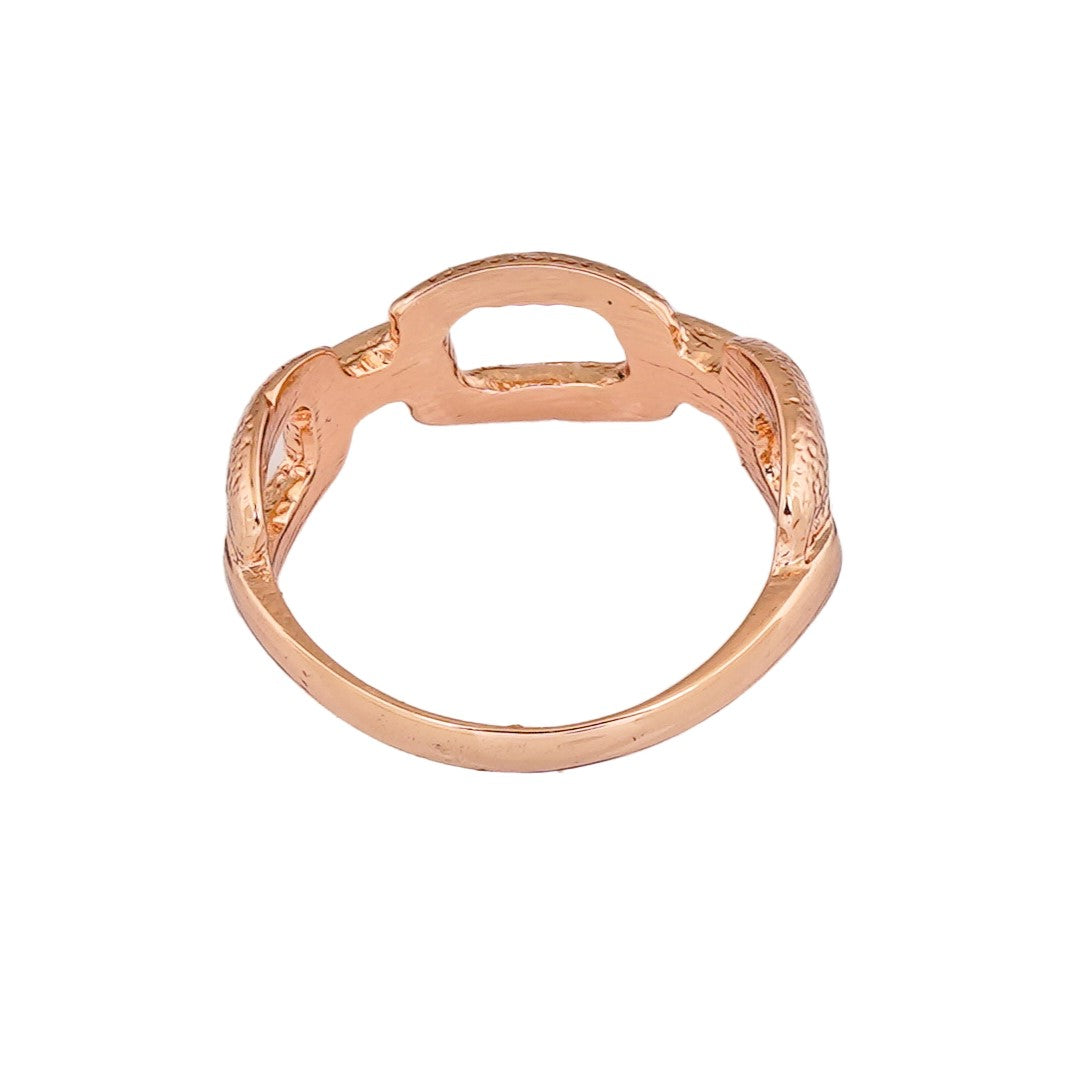 Estele Rose Gold Stylish Finger Ring for Women