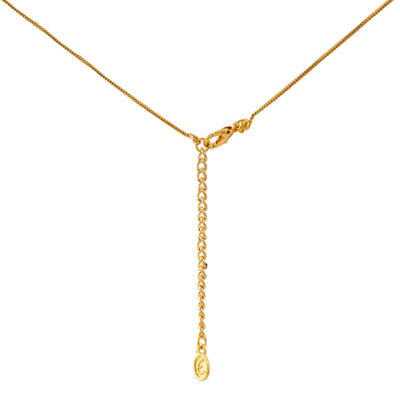 Estele - Gold Plated Arrow Shaped Pendant with Austrian Crystals for Women / Girls