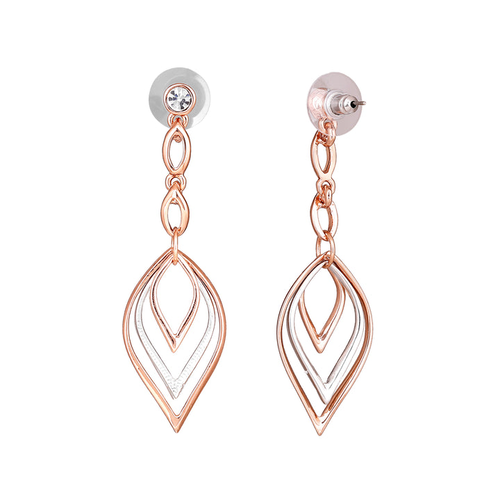 Two tone Dangle & Drop Earrings