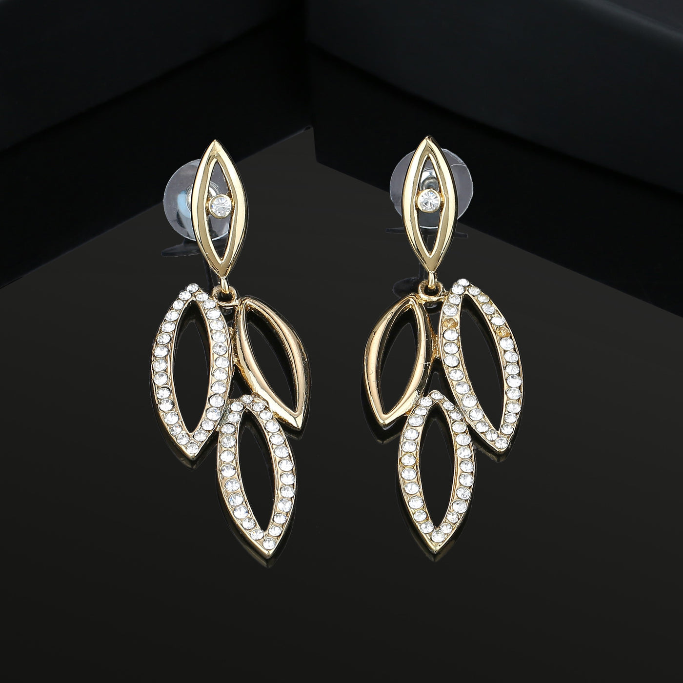Diamante Stone Earrings