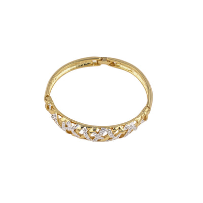 Estele Gold Plated American Diamond Bracelet for Women