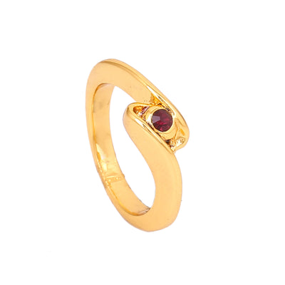 Estele Gold Plated Exquisite Finger Ring for Women