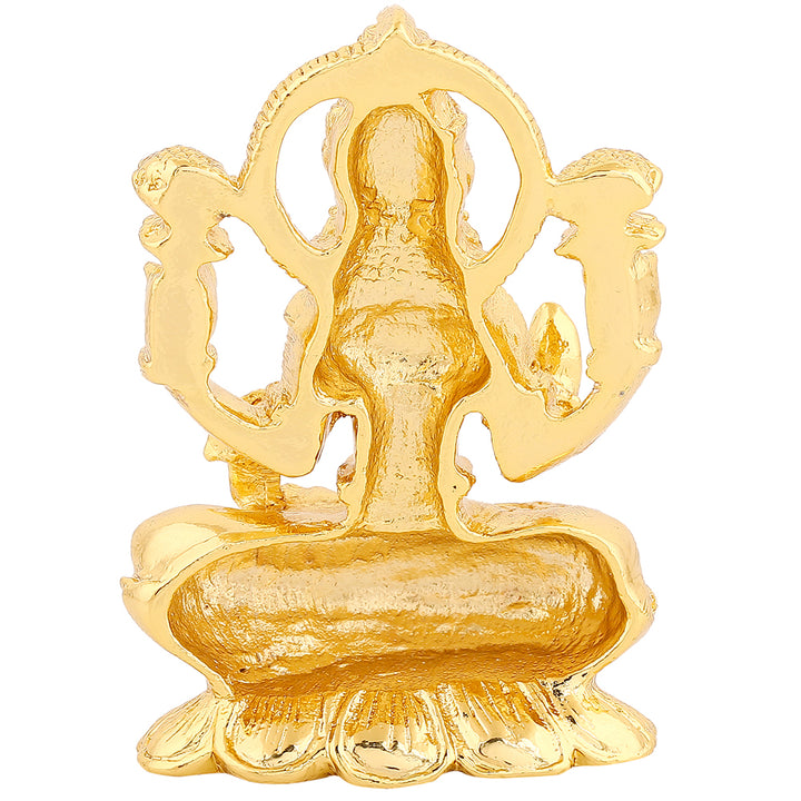 Estele Gold Plated Goddess Mahalakshmi idol