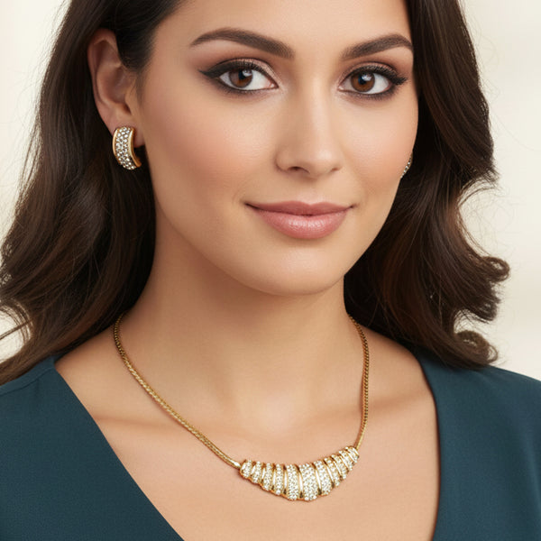 AD Diamonds Women Necklace Set
