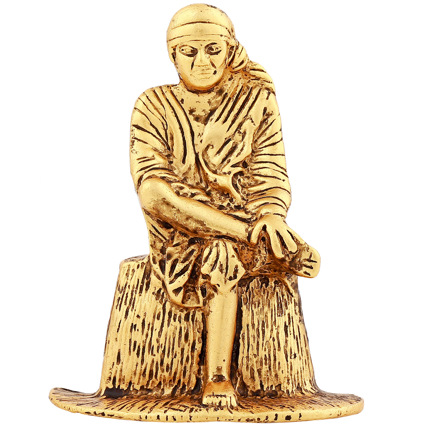 Estele Gold Plated Lord Sai Baba Idol (01-DGA)