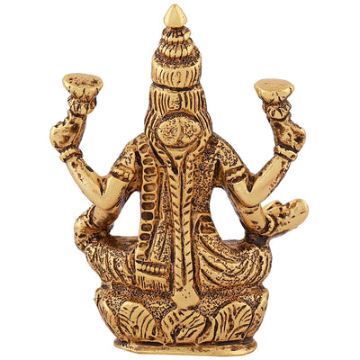 Estele Gold Plated Goddess Lakshmi Ji Idol (LAX-02-DGA DEITY)