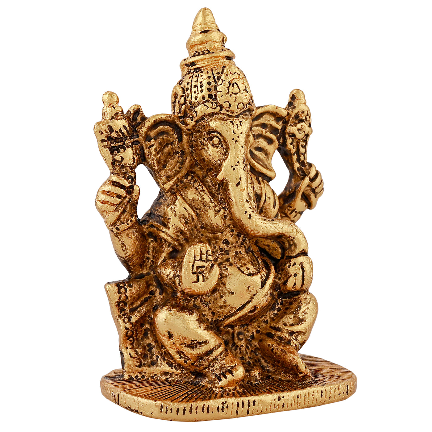 Estele Gold Plated Holy Ganesh Idol (DGA)