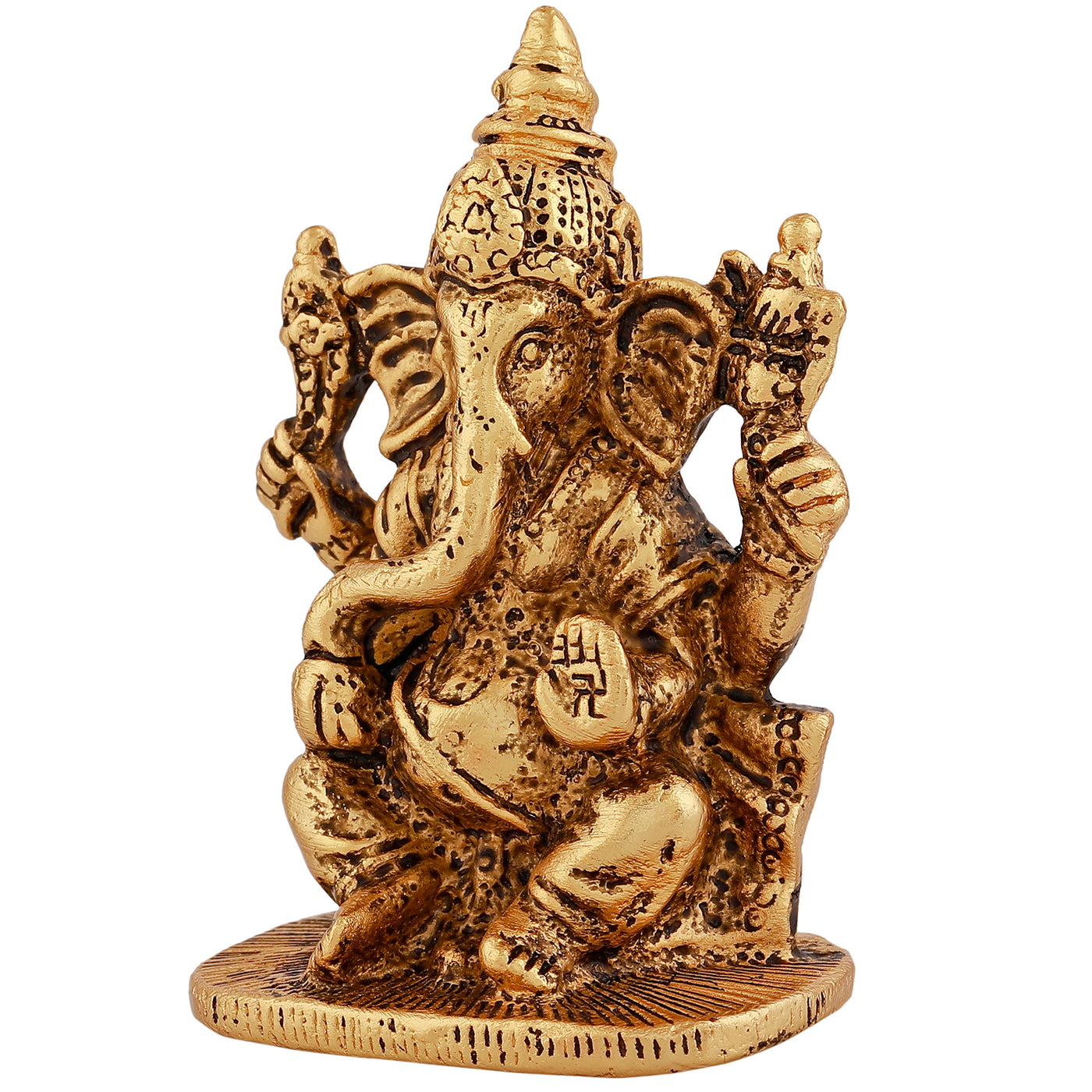 Estele Gold Plated Holy Ganesh Idol (DGA)