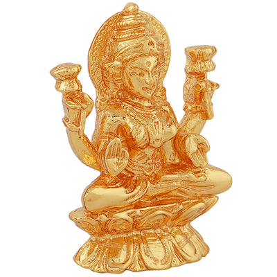 Estele Gold Plated Goddess Lakshmi Ji Idol (03 BG)