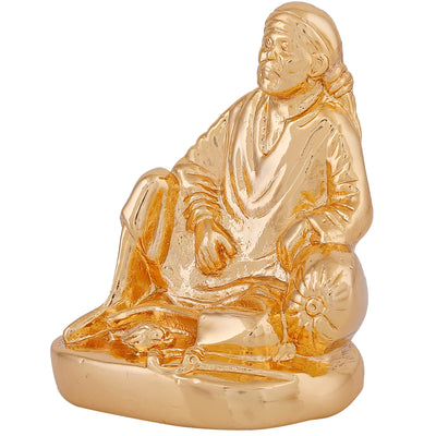 Estele Gold Plated Lord Sai Baba Idol
