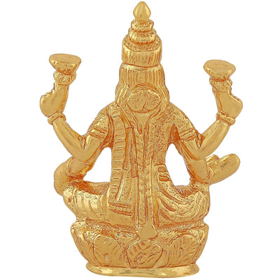 Estele Gold Plated Goddess Lakshmi Ji Idol