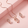 Twirling AD Pendant Set