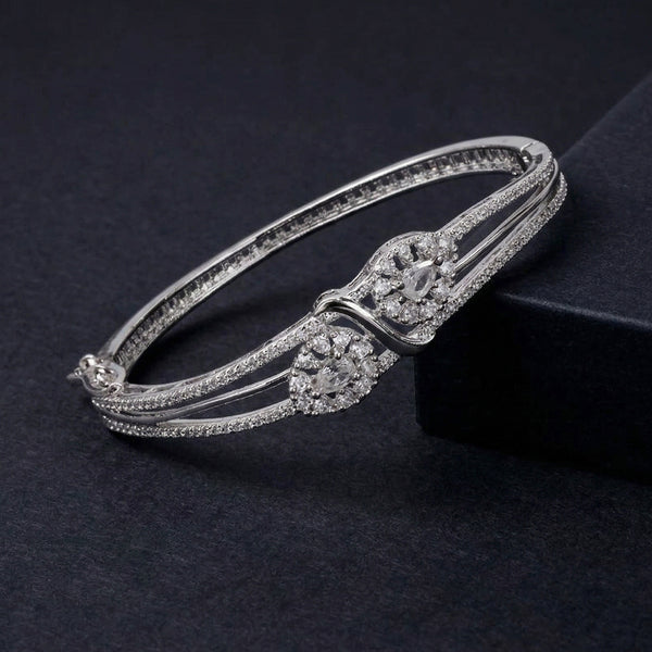 Floral Leaf Work CZ Kada