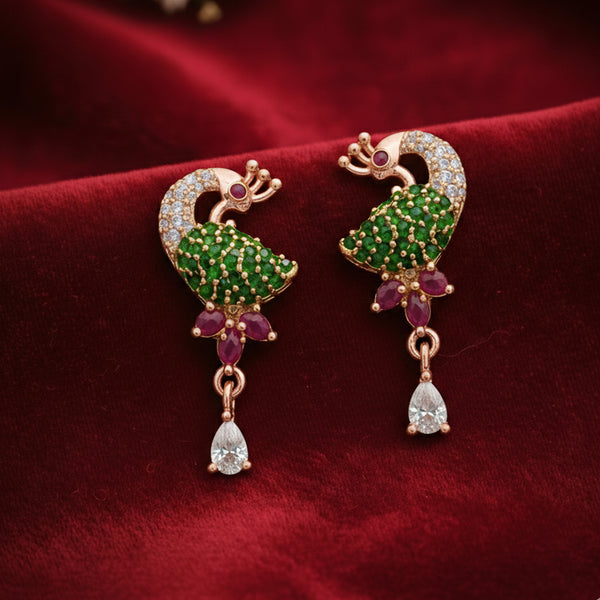 Swarnika – Morbagh Rose Gold Earrings