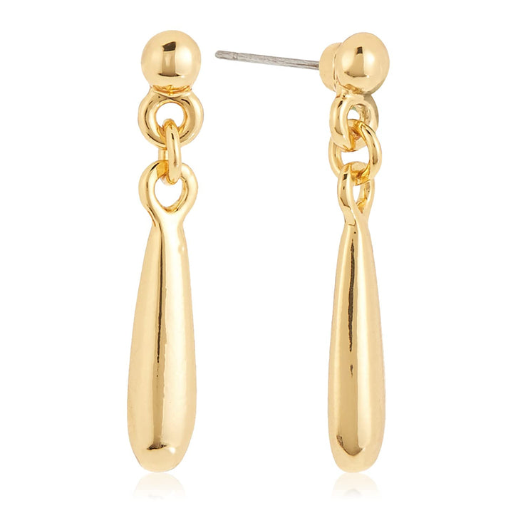 Estele Gold Plated Ballet Designer Drop Earrings for Girls and Women