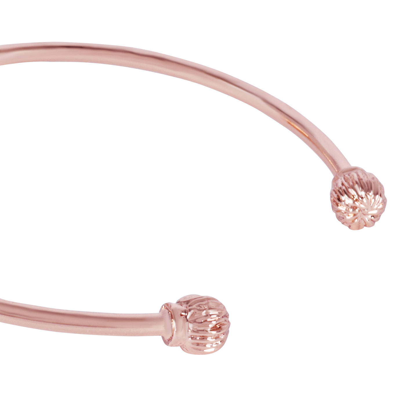 Estele Valentine ROSE Special Luxurious Rose Motif Cuff Bracelet: Rosegold Plated with Floral Charms Perfect Accessory for Women's Fashion & Gifts