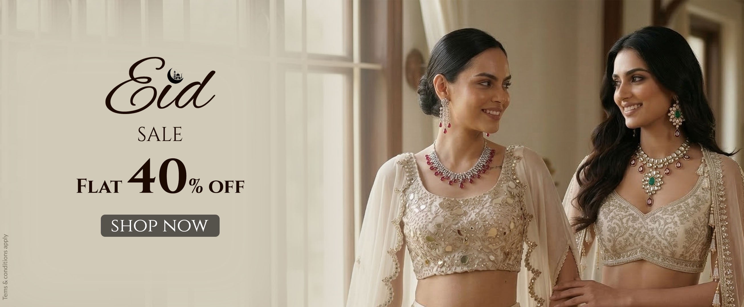 Eid Sale - Flat 40% Off