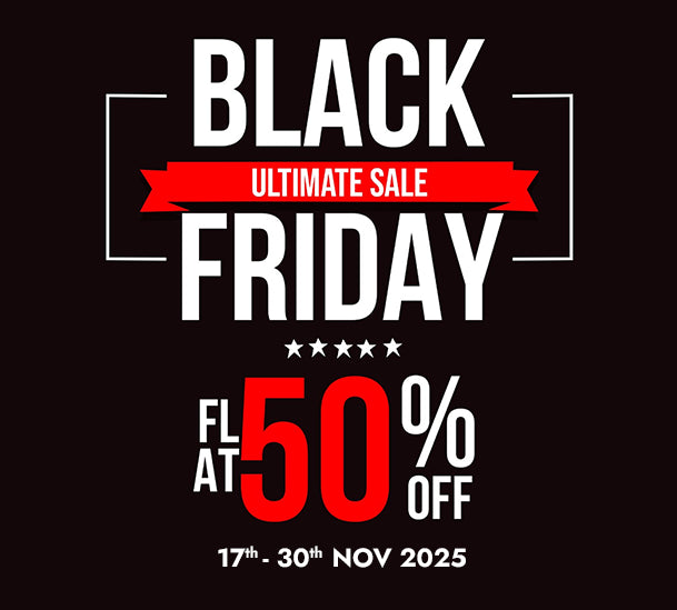 Black Friday Sale - Flat 50% Off