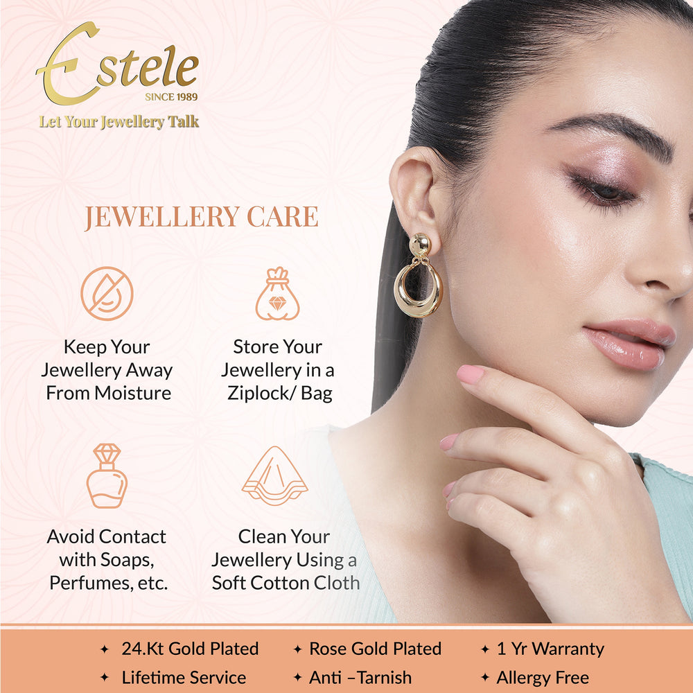 F&c Jewelry Direct To Consumer Fine Jewelry Estele Gold Plated - Main Image