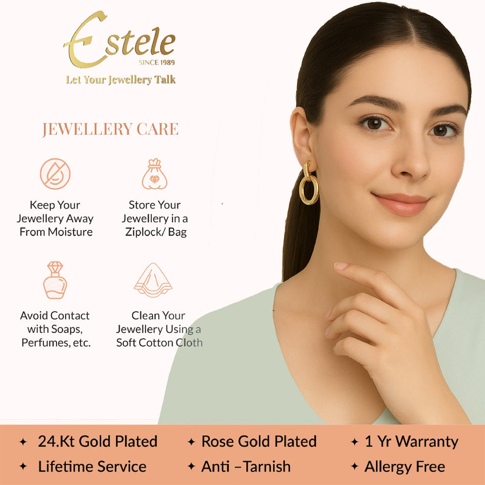 Traditional Jewellery Gold Plated Jewellery Set – Estele