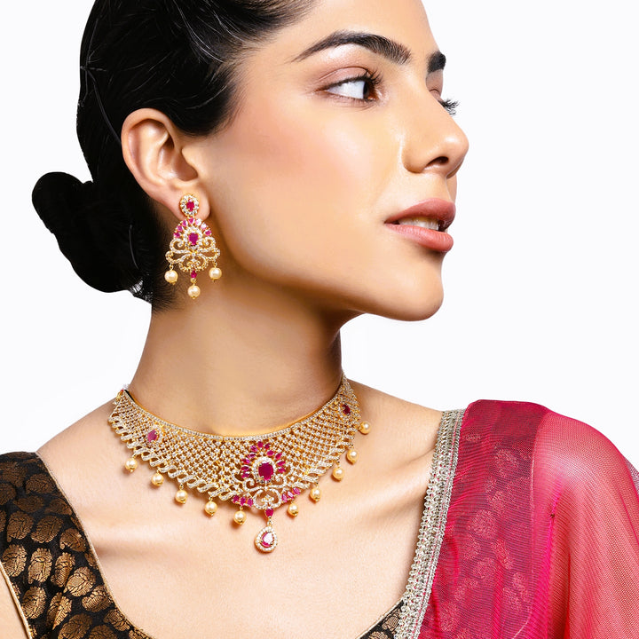 Estele HASEENA Bridal Choker Set