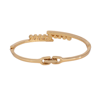 Estele - Gold Plated Bracelet with Fancy Austrian Crystals for women