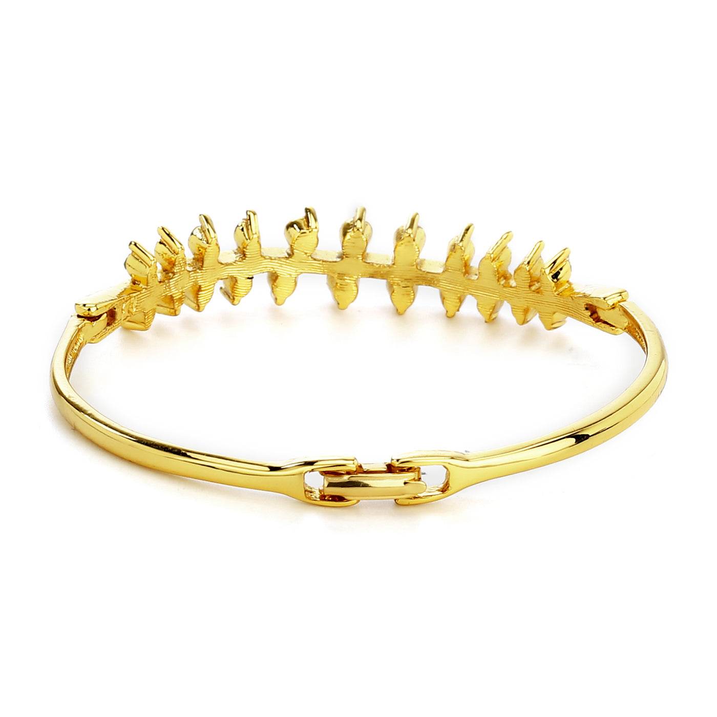 Gold Plated AD Studded Bracelet