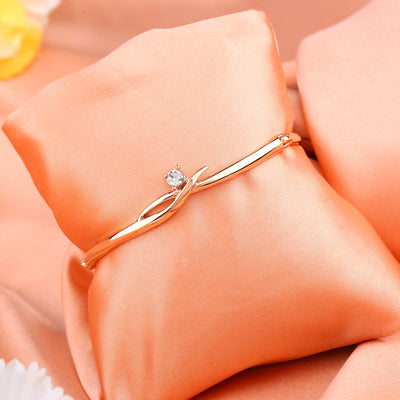 Estele Rose Gold Plated Elegant Bracelet for Women