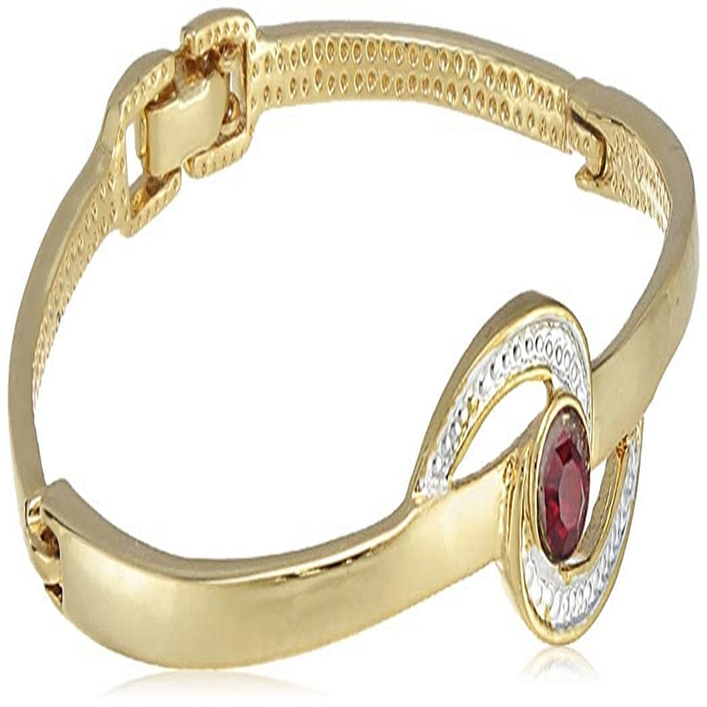 Estele Gold Plated Across The Sky Cuff Bracelet for women