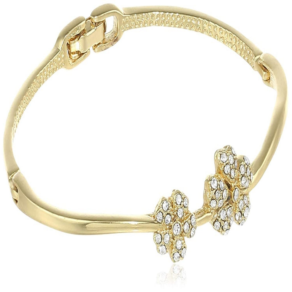Estele  Gold Plated Blossom Cuff Bracelet for women