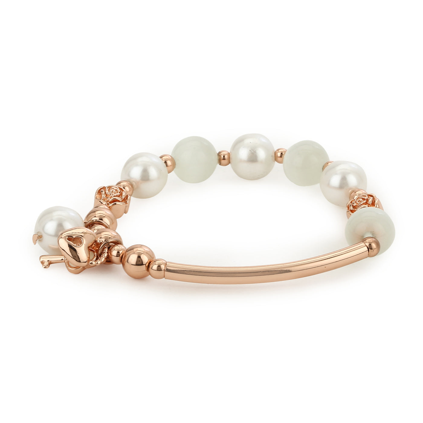 Classic Pearl Bauble Charm Bracelet – Lenora Dame