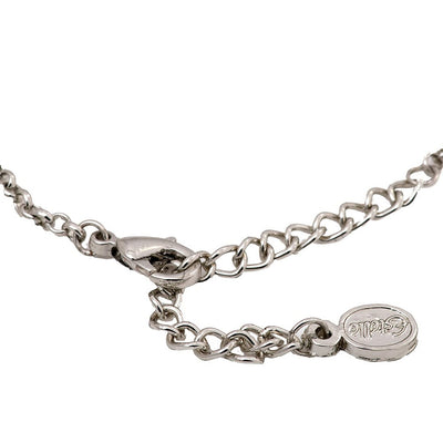 Estele rhodium Plated Wreath Chain Bracelet for women