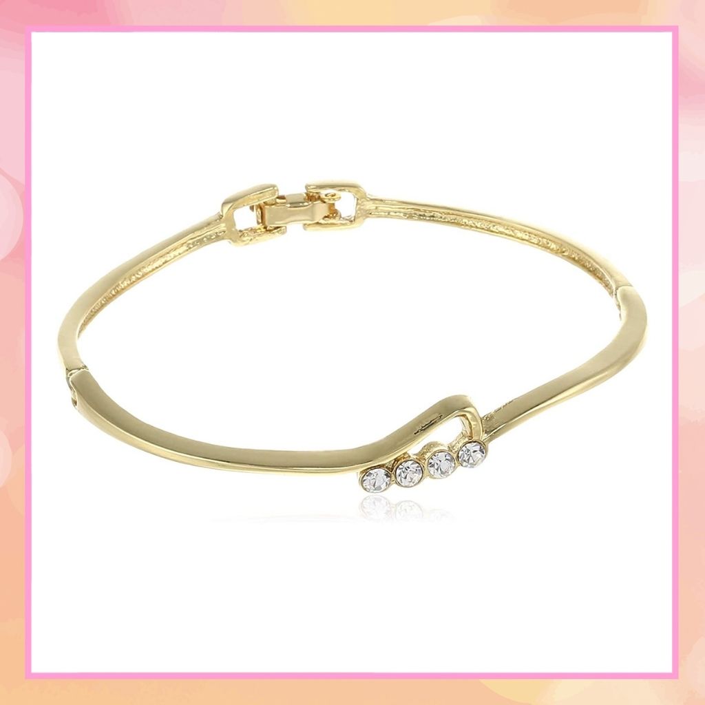 Estele Gold Toned Design Bracelet for Women