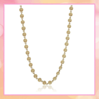 Estele Gold Plated Necklace Pendant Chain for Girls & Women