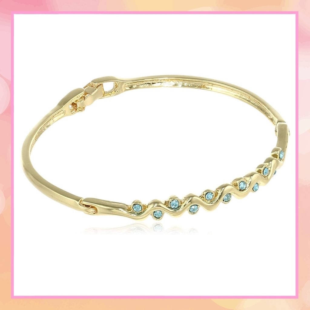 Estele  gold  plated Diamond Bracelet for Women